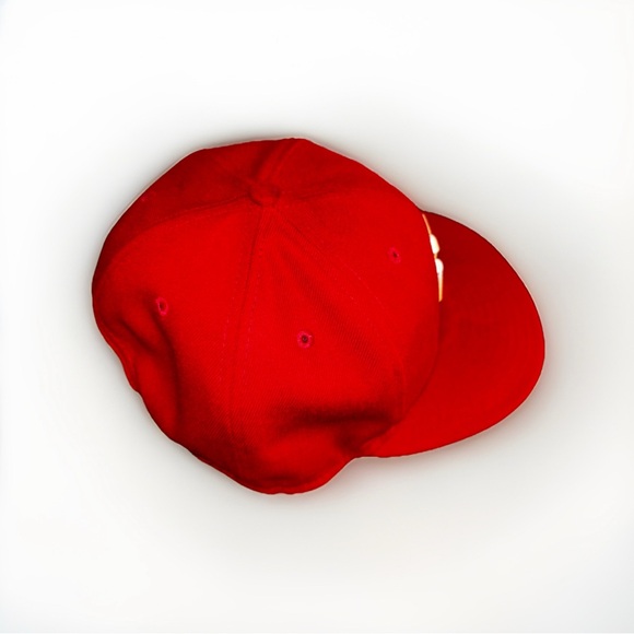 Red MLB New York Yankees Snapback Hat - 9FIFTY Baseball Cap - Picture 4 of 8